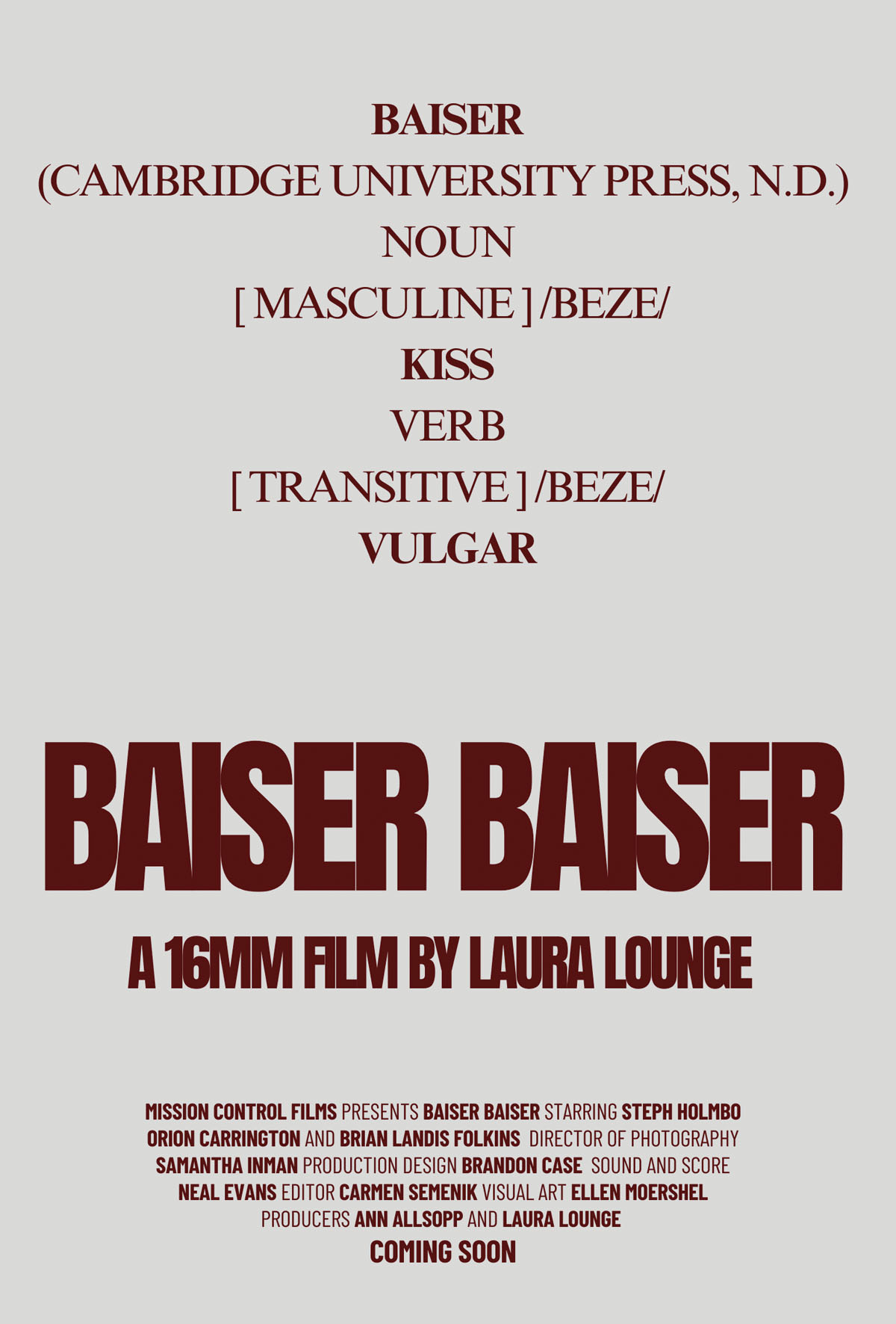 Read more about the article Baiser, Baiser